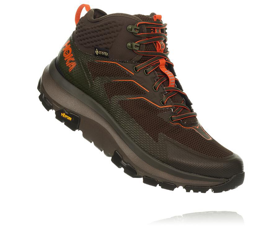 Chaussure Randonnée Hoka One One Toa Gore-Tex Homme - Marron - VFS-854967